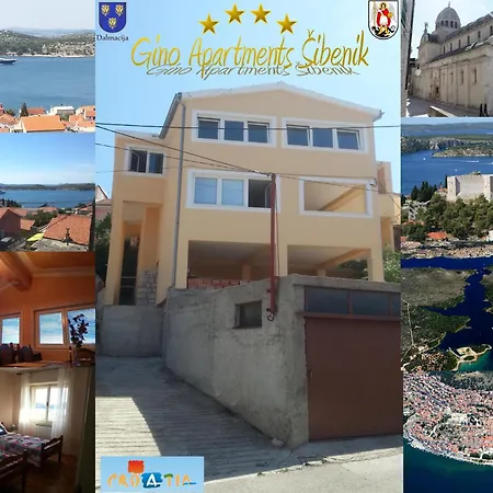 Апартаменты Gino Apartments Шибеник